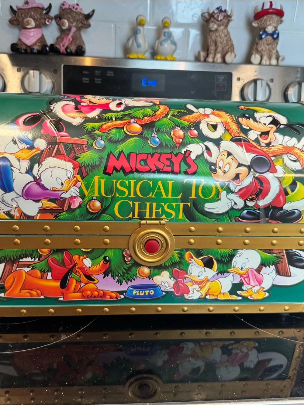 Disney Mr. Christmas Mickey’s Musical Toy Chest - Christmas Vintage Collectible